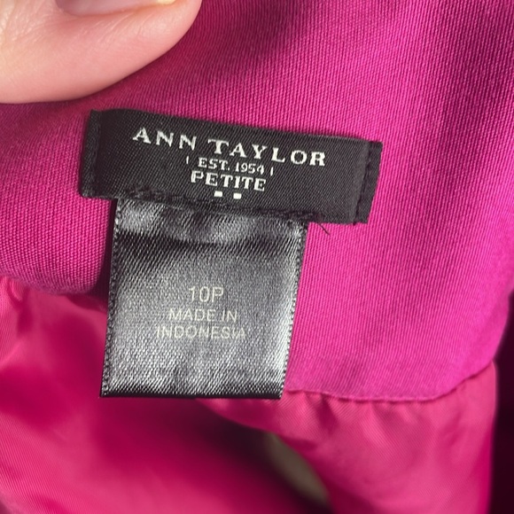 Ann Taylor Fuchsia Mini Skirt - Picture 4 of 5